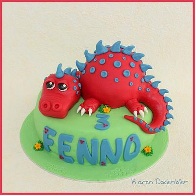 Dino - Cake by Karen Dodenbier