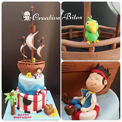 Jake & the Neverland Pirates Cake - Cake by Creative Bites