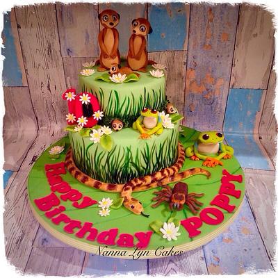 Meerkats and friends! - Cake by Nanna Lyn Cakes