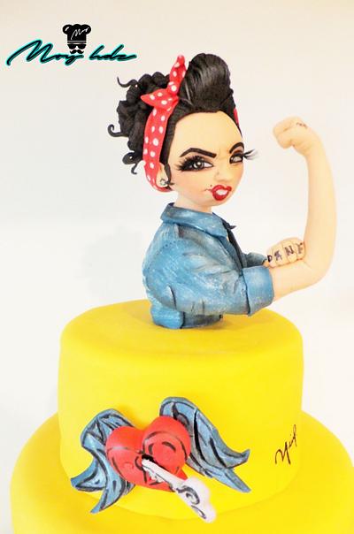 pinup cake - Cake by Moy Hernández 