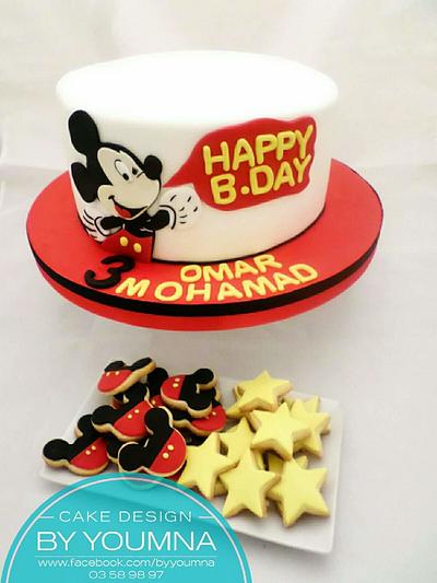 Mickey mouse  - Cake by Cake design by youmna 
