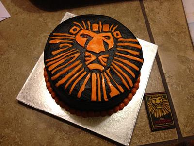 Broadway Lion King Cake - Cake by beth78148