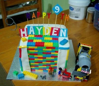 Lego cake - Cake by Heyjim04