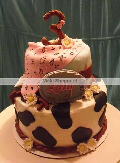 My Little Cowgirl - Cake by VikkiSheppard