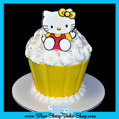 Hello Kitty Cupcake Cake - Cake by Karin Giamella