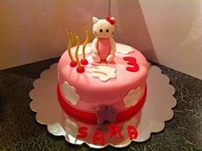 Hello Kitty - Cake by Bolacholas