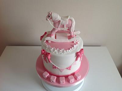 Christening cake - Cake by Amy's Bespoke Cakes