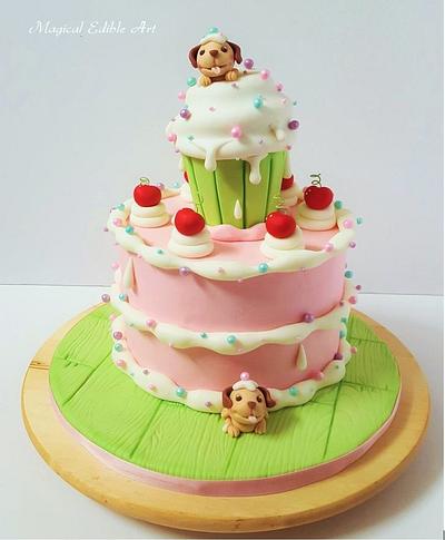 puppy cake - Cake by Zohreh