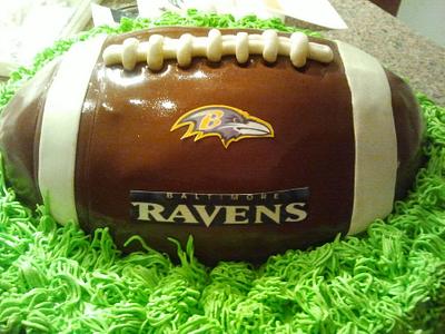 Ravens Football Cake - Cake by dledizzy