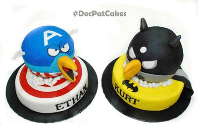 Angry Bird Themed Cake - Cake by Doc Pat