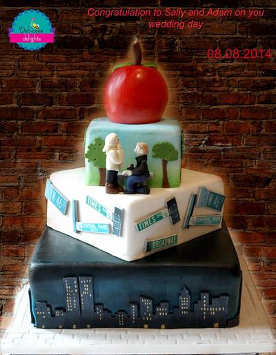 New York theme cake - Cake by Deb-beesdelights