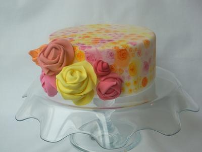 Simply roses - Cake by Caterina Fabrizi