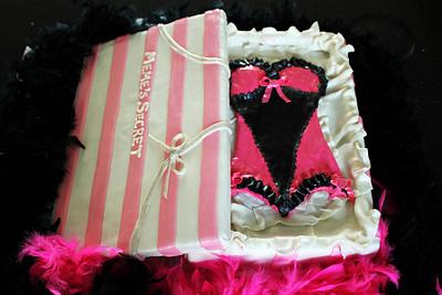 Lingerie Gift Box  - Cake by Olivia Elias