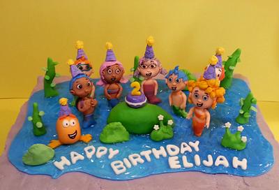 Bubble Guppies - Cake by Rosi 