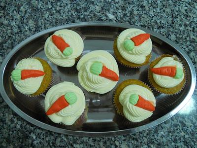 cupcake carrots - Cake by Littlesweety cake