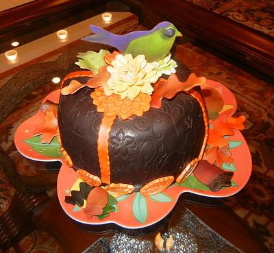 "Last Fall Cake for the Season"  - Cake by Fun Fiesta Cakes  