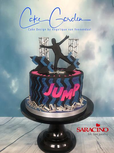 Zig zag & Jump cake - Cake by Cake Garden 