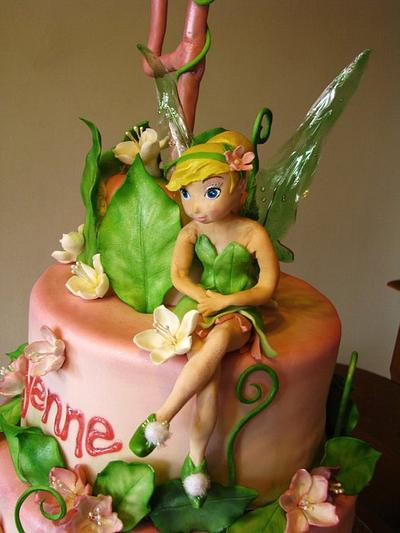 Tinkerbell Birthday Cake - Cake by Sarah