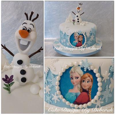 Disney's Frozen Cake - Cake by Deborah