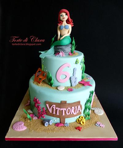 Ariel cake - Cake by Clara