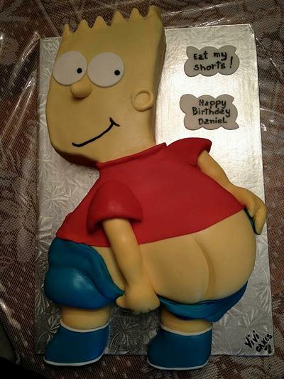 Bart Simpson  - Cake by Viviane Rebelo