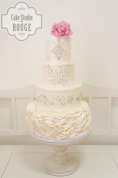 White lady - Cake by Ceca79