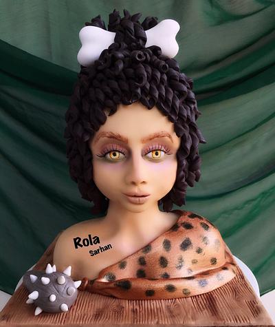 The cave girl cake  🔥🔥🔥  - Cake by Rola sarhan