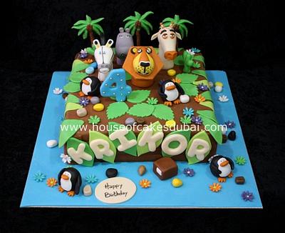 Madagascar cake - Cake by The House of Cakes Dubai