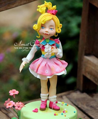 a sweet girl - Cake by Nili Limor 