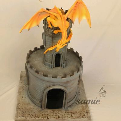 dragon cake - Cake by samie