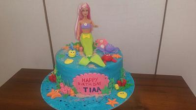 Ariel n her friends - Cake by lecakekraft