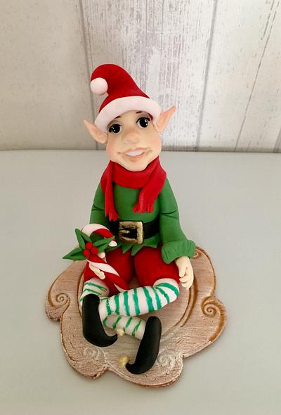 Christmas elf - Cake by laskova