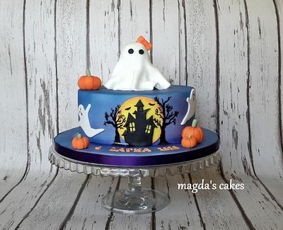 Birthday Halloween cake :) - Cake by Magda's Cakes (Magda Pietkiewicz)