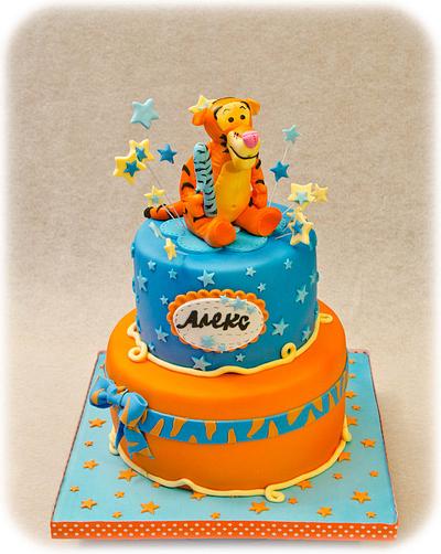 Tigger baby cake - Cake by Maria Schick