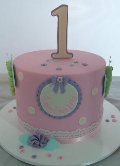 1st Birthday Butterfly Cake - Cake by Cake A Chance On Belinda