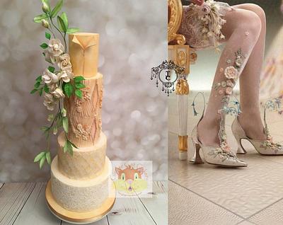Couture Cakers 2018 - Cake by Elaine - Ginger Cat Cakery 