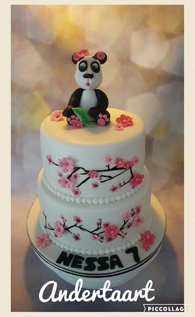 My panda cake😍 - Cake by Anneke van Dam