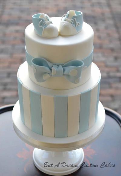 Baby Blue Shower Cake - Cake by Elisabeth Palatiello