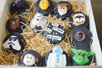 Star Wars cupcakes  - Cake by Petya 