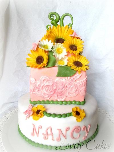 Flowers - Cake by Lovely Cakes di Daluiso Laura