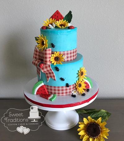BBQ Baby Shower - Cake by Sweet Traditions