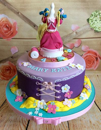 Disney Princesses - Cake by K Cakes