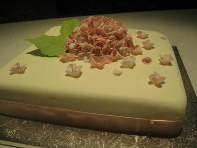 Hydrangea - Cake by Lisa