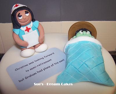 Semi-retirement cake - Cake by Sue's - Dream Cakes