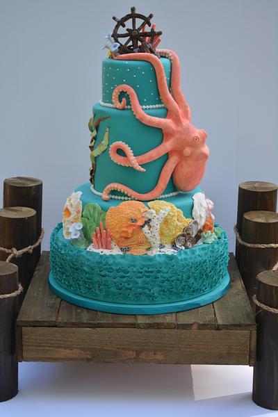 Octopus Cake - Cake by eeeason