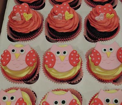 Baby Shower cupcakes - Cake by Barb's Baking Blog