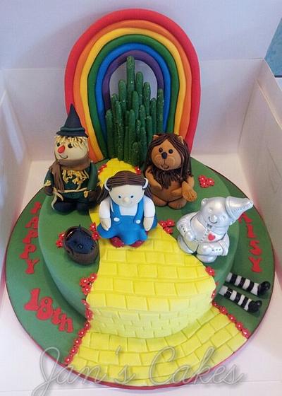 Wizard of Oz. fanatic's birthday cake - Cake by Jan