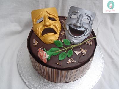 Chocolate theatre cake - Cake by Denisa O'Shea