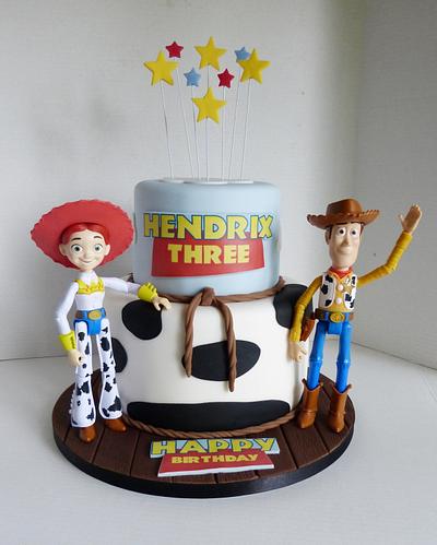 Toy Story Woody Jessie cake - Cake by Angel Cake Design