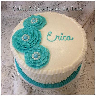 Erica's Birthday Cake - Cake by Kathy Kmonk